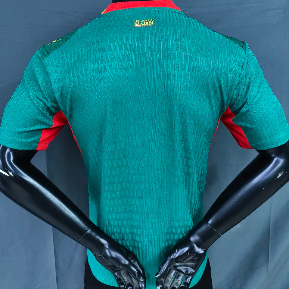 2026/27 Senegal Away Green Player Version Soccer Jersey Back