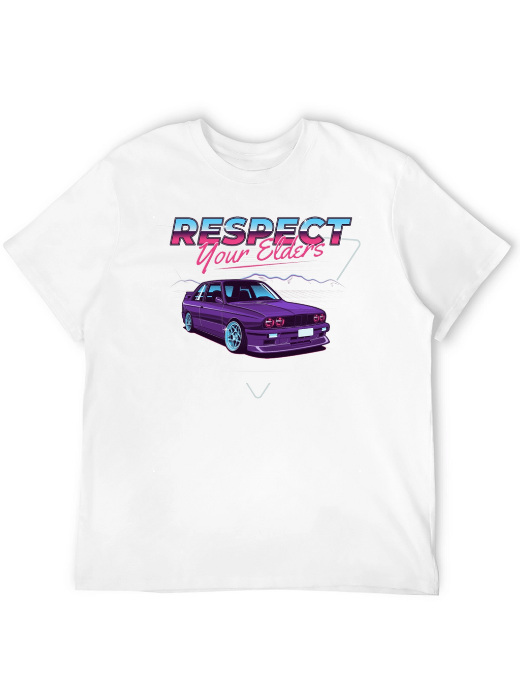 Respect Your Elders Car Graphic T-Shirt
