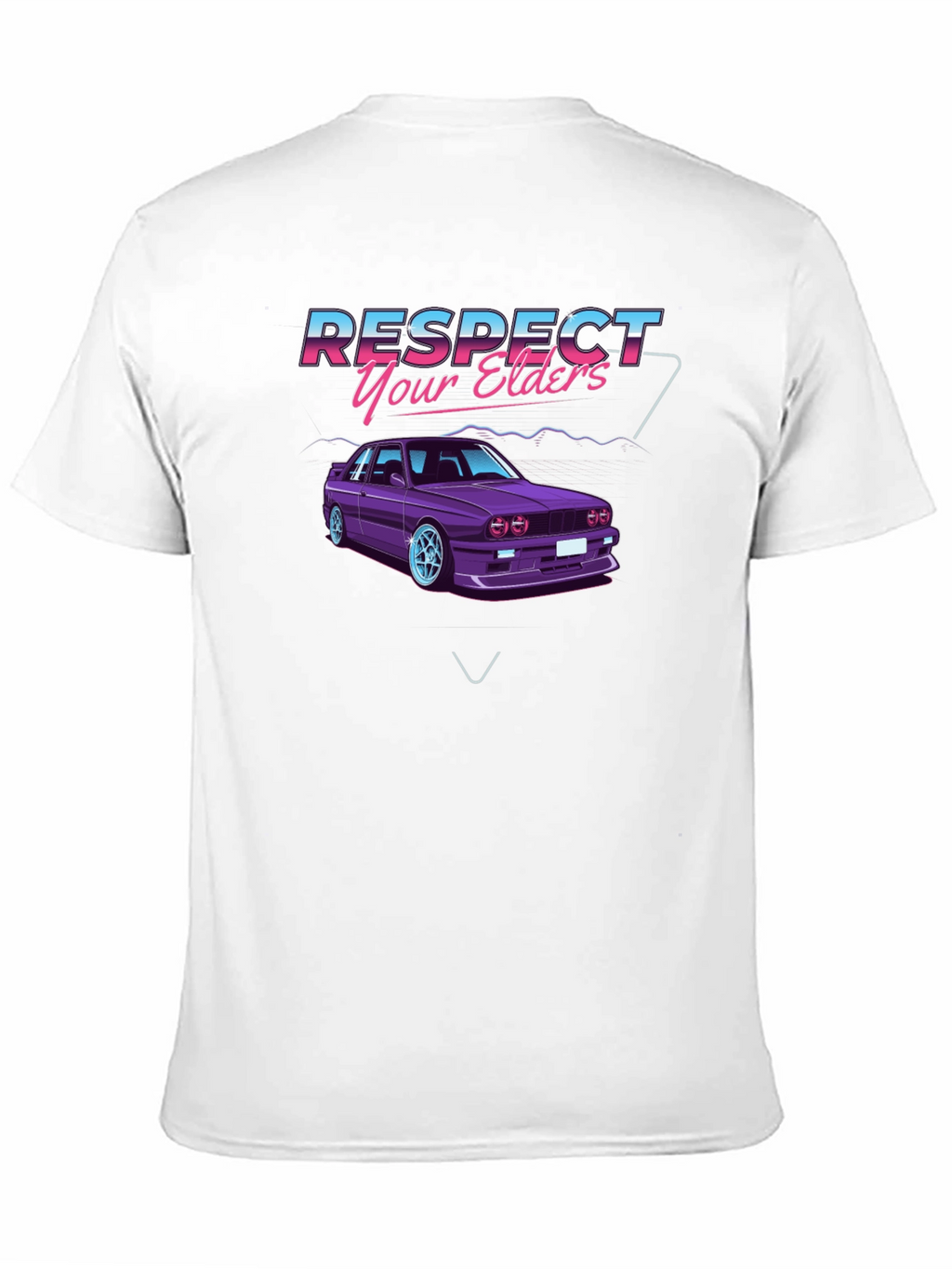 Respect Your Elders Car Graphic T-Shirt