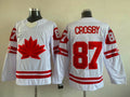 Men's Toronto Maple Leafs Sidney Crosby #87 White Player Game Jerseys