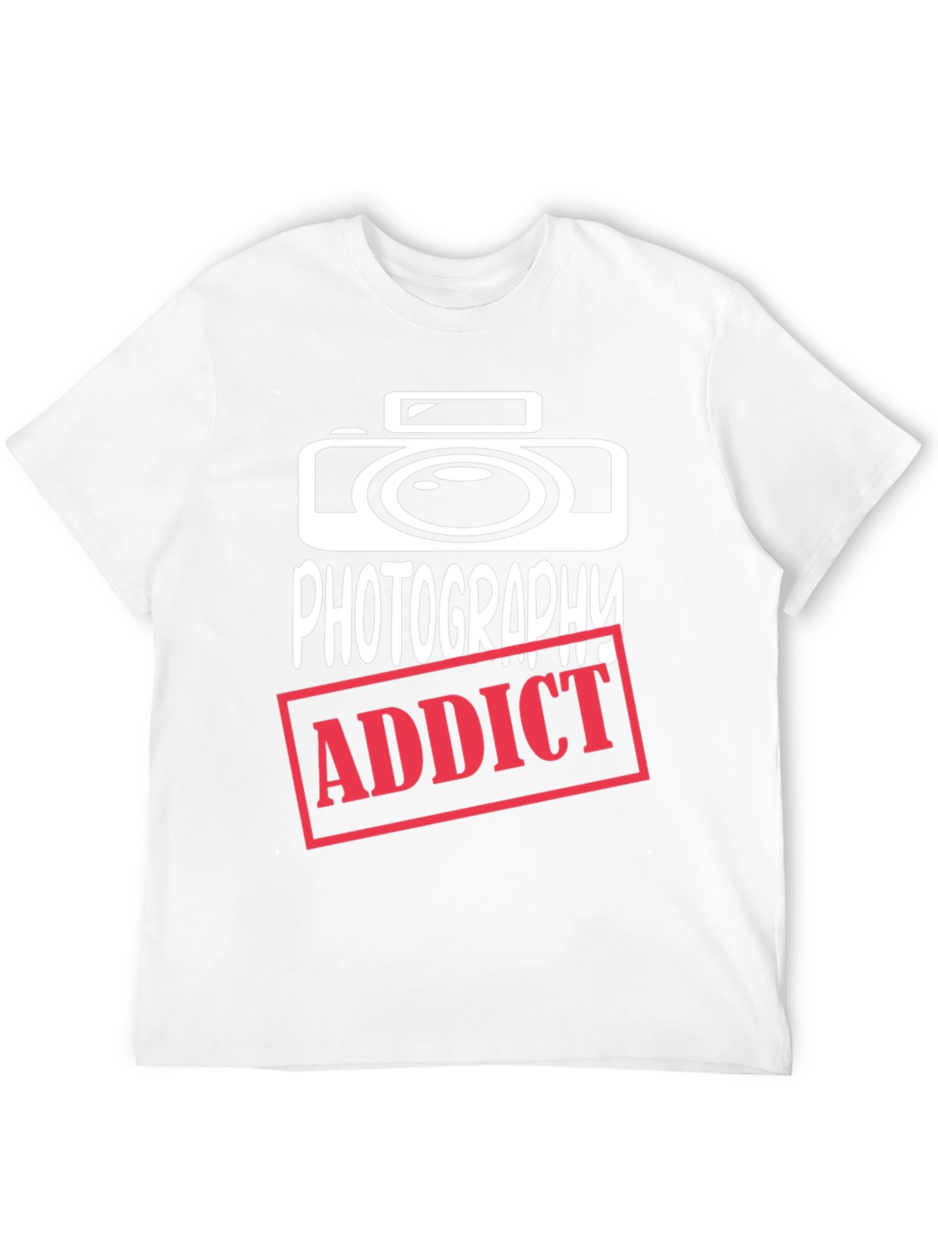 Photography Addict Graphic Tee - Camera T-Shirt