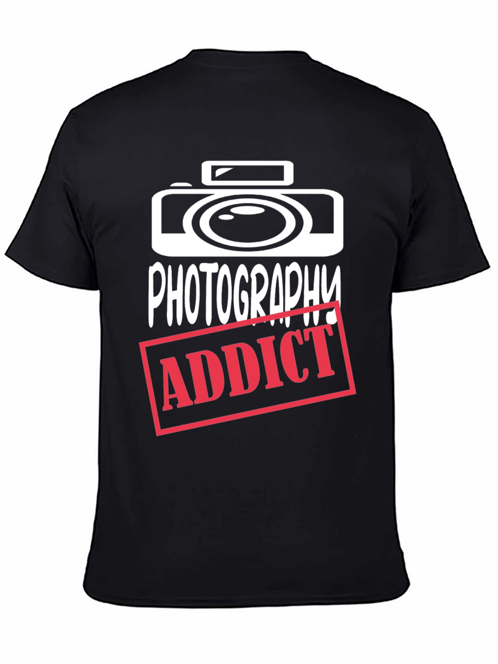 Photography Addict Graphic Tee - Camera T-Shirt
