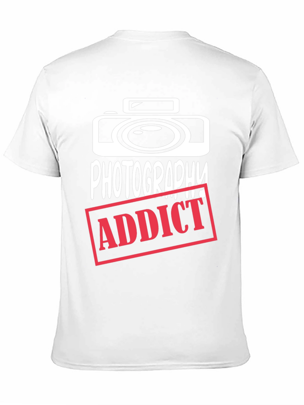 Photography Addict Graphic Tee - Camera T-Shirt
