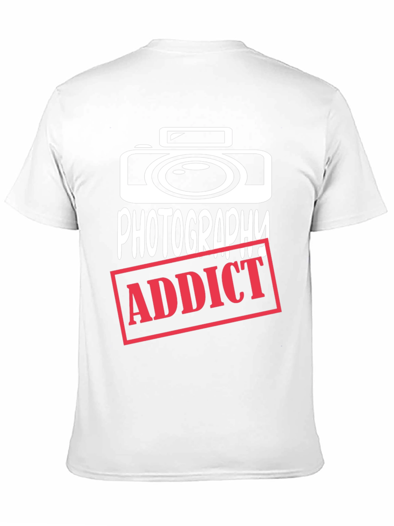 Photography Addict Graphic Tee - Camera T-Shirt