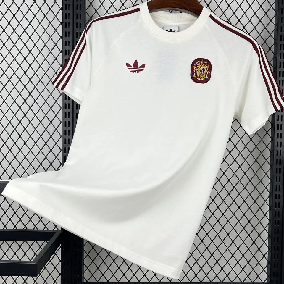 2026/27 Spain Retro Style Pure Jersey Front