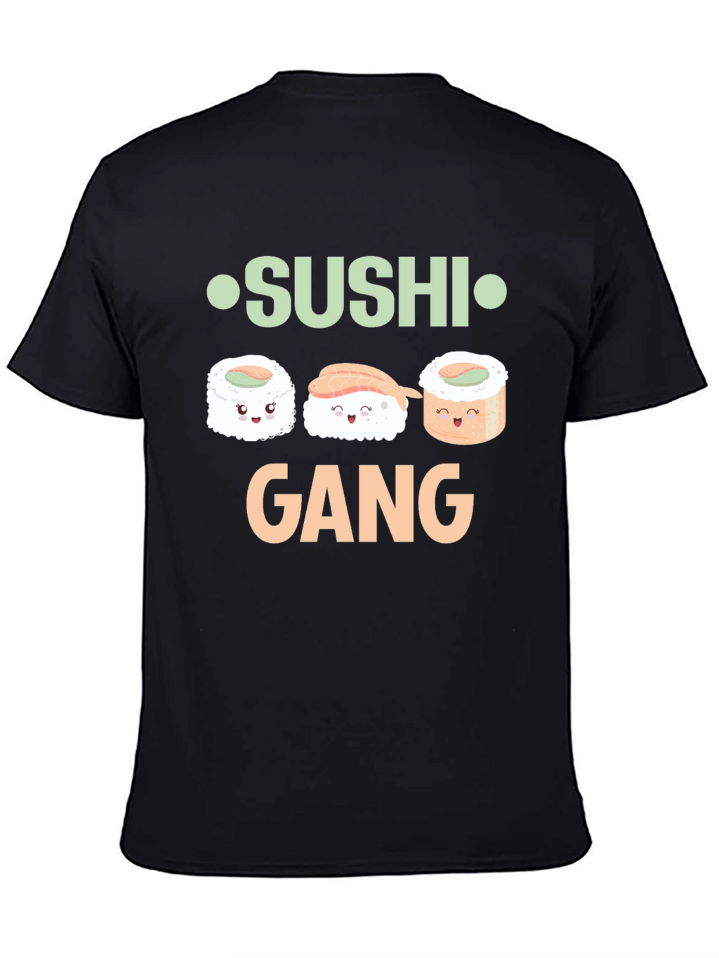 Sushi Gang T-Shirt - Fun Kawaii Design