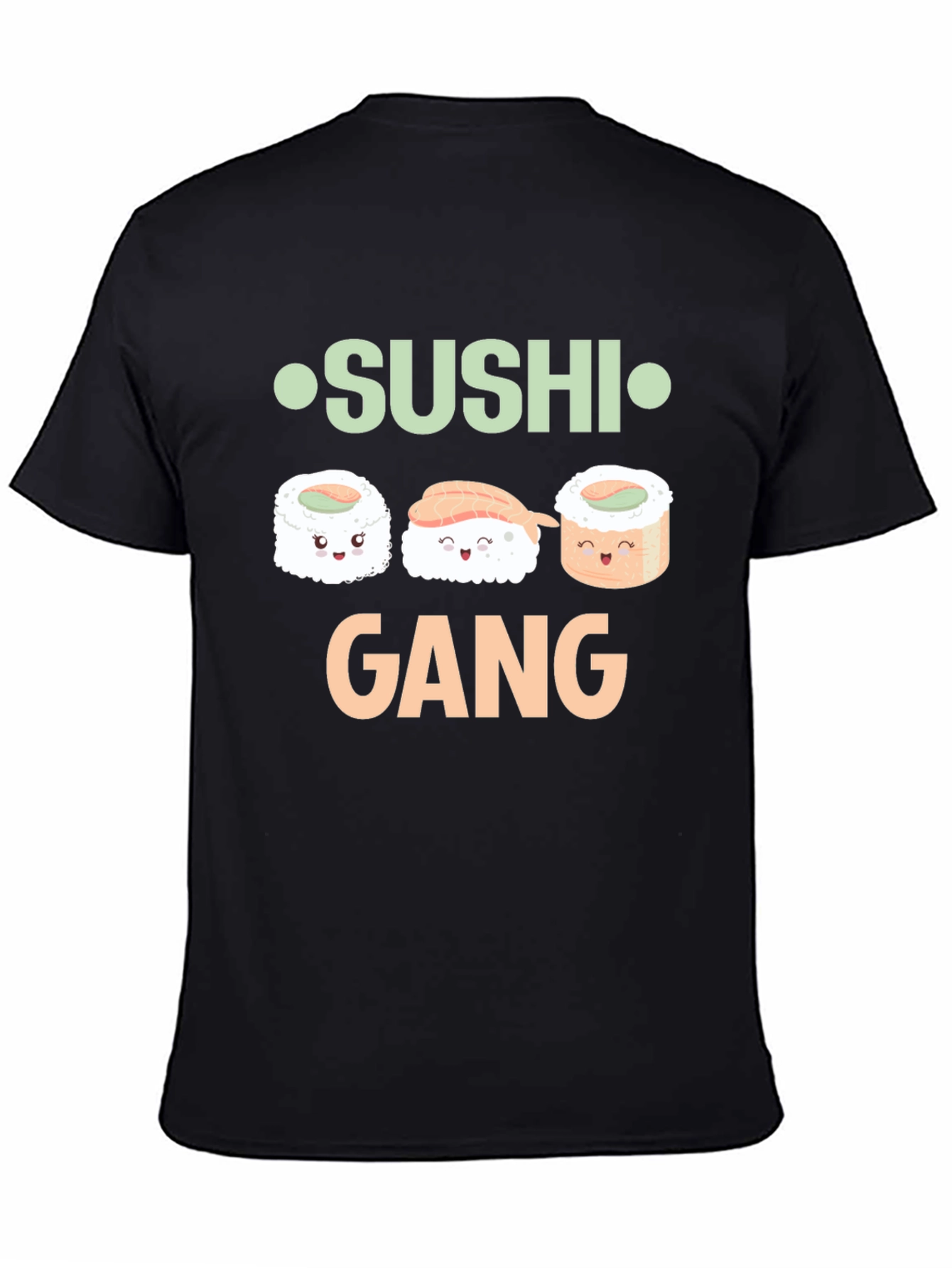 Sushi Gang T-Shirt - Fun Kawaii Design