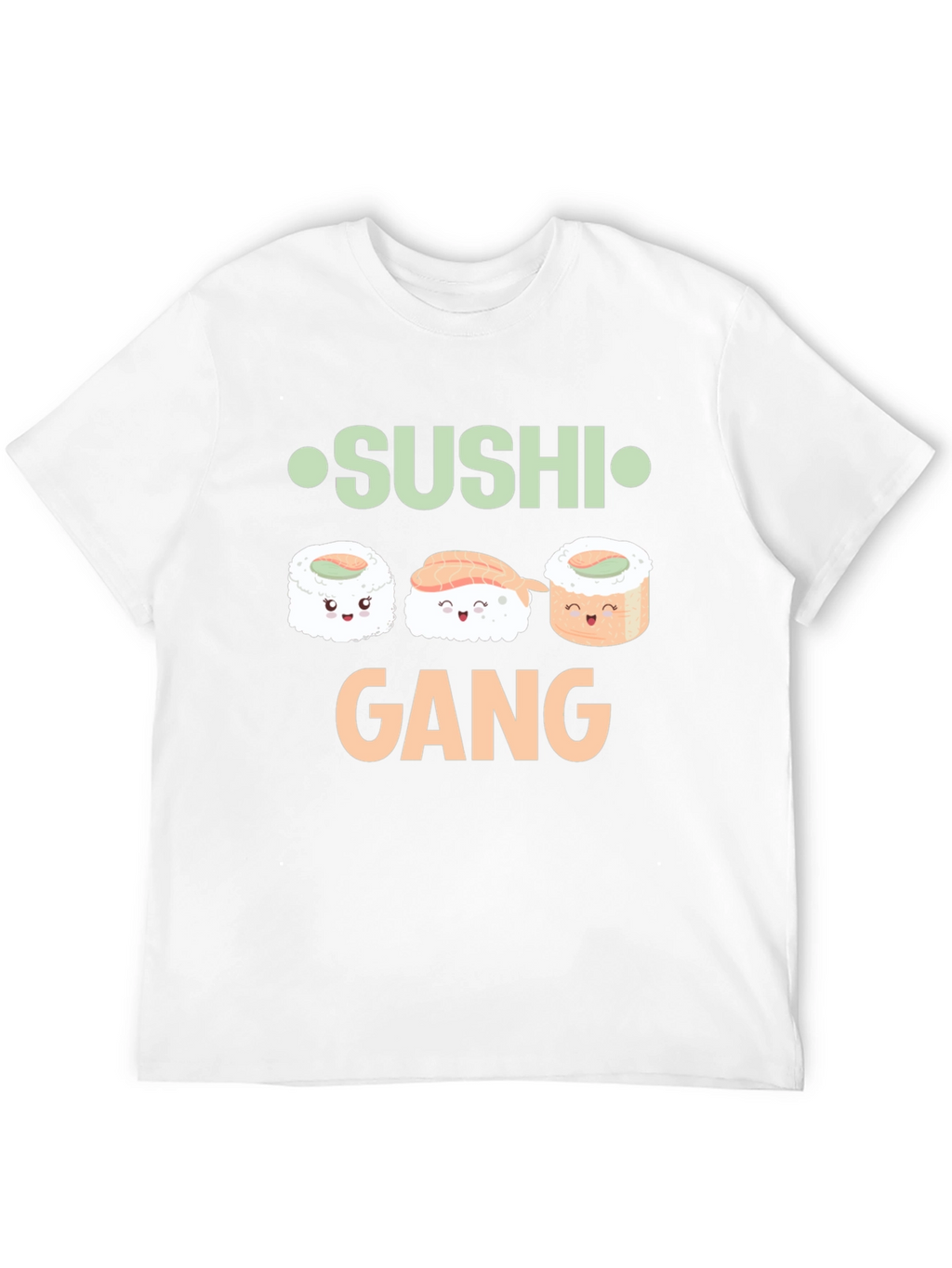 Sushi Gang T-Shirt - Fun Kawaii Design