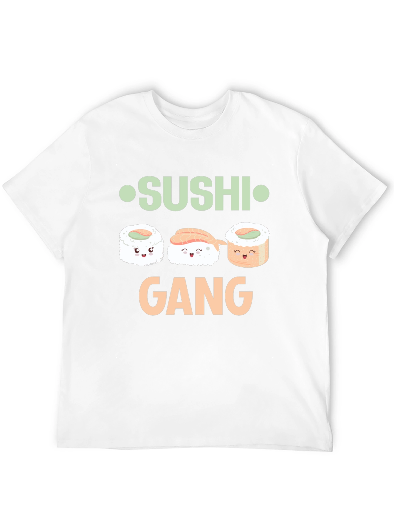 Sushi Gang T-Shirt - Fun Kawaii Design