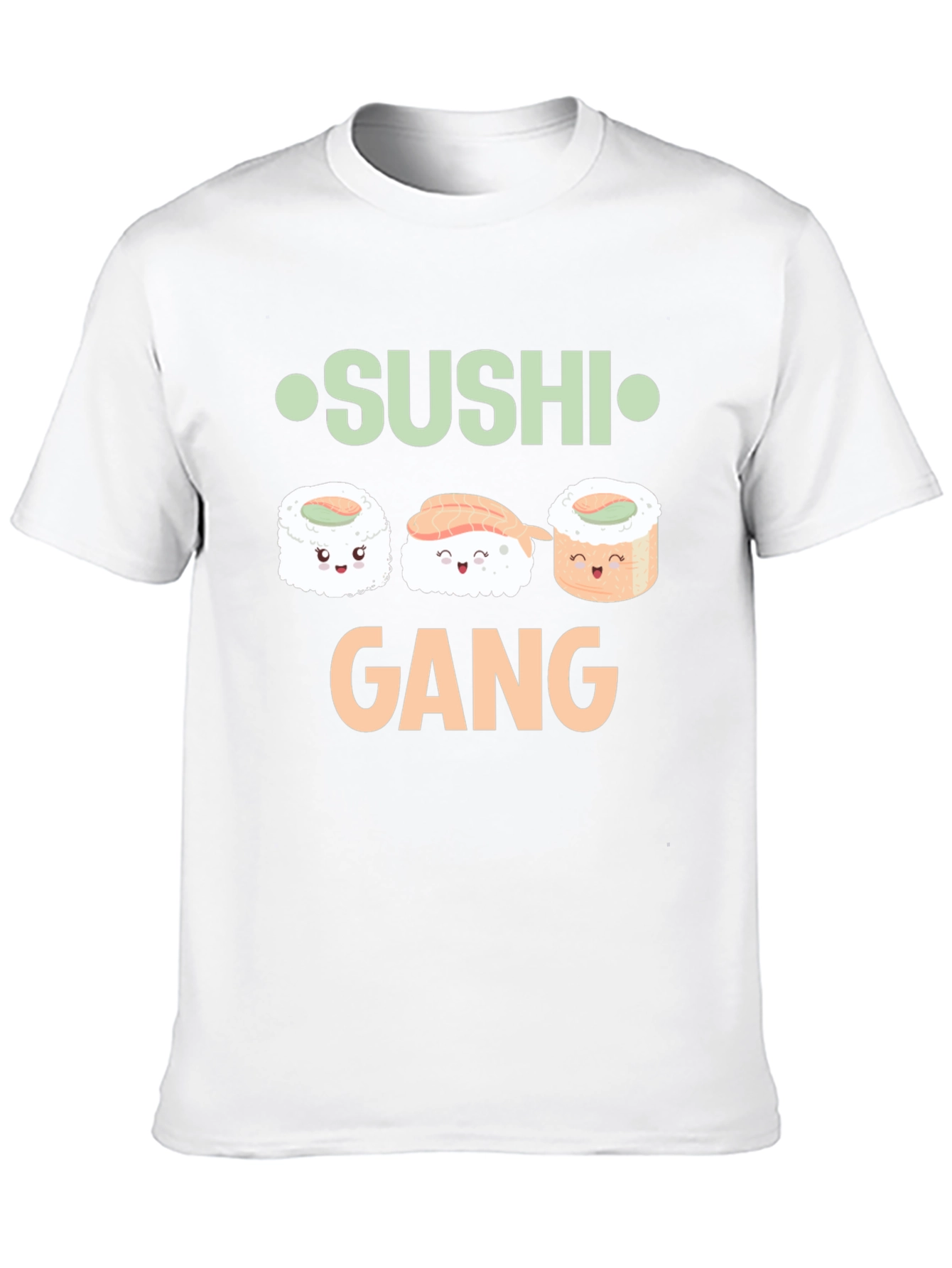 Sushi Gang T-Shirt - Fun Kawaii Design