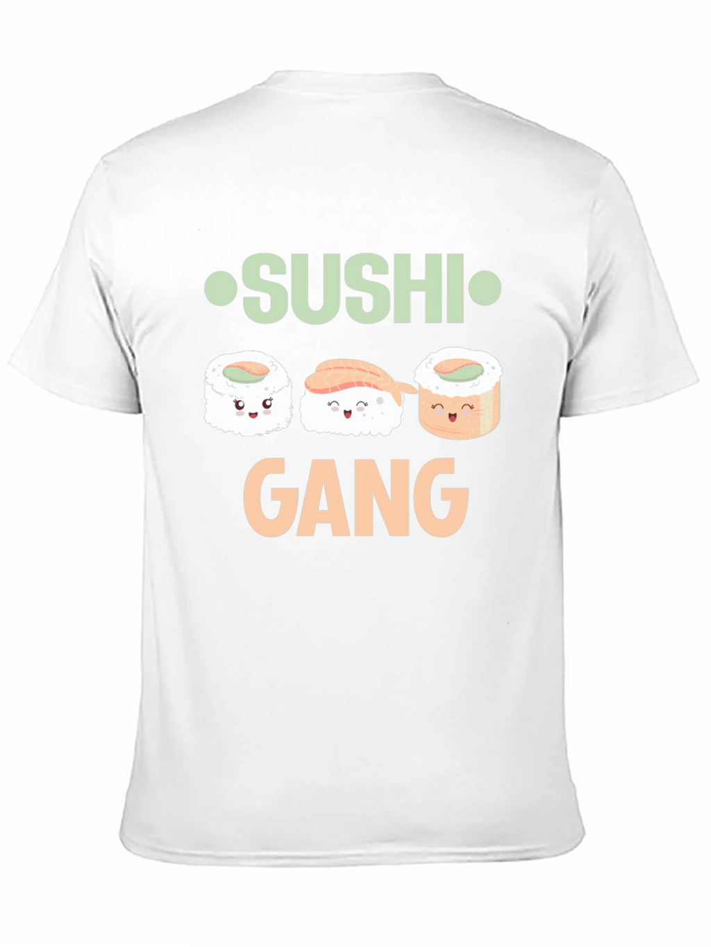 Sushi Gang T-Shirt - Fun Kawaii Design