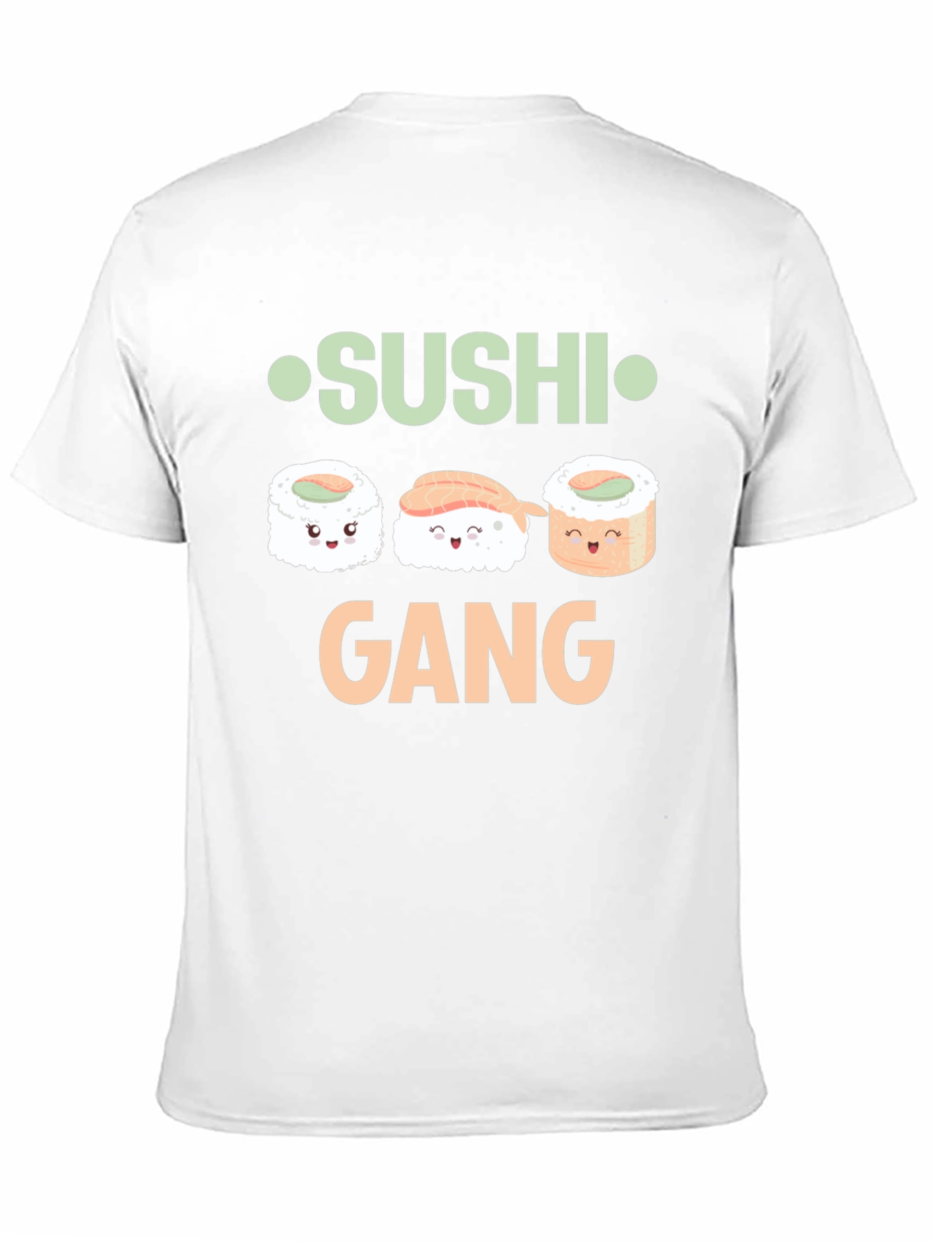 Sushi Gang T-Shirt - Fun Kawaii Design
