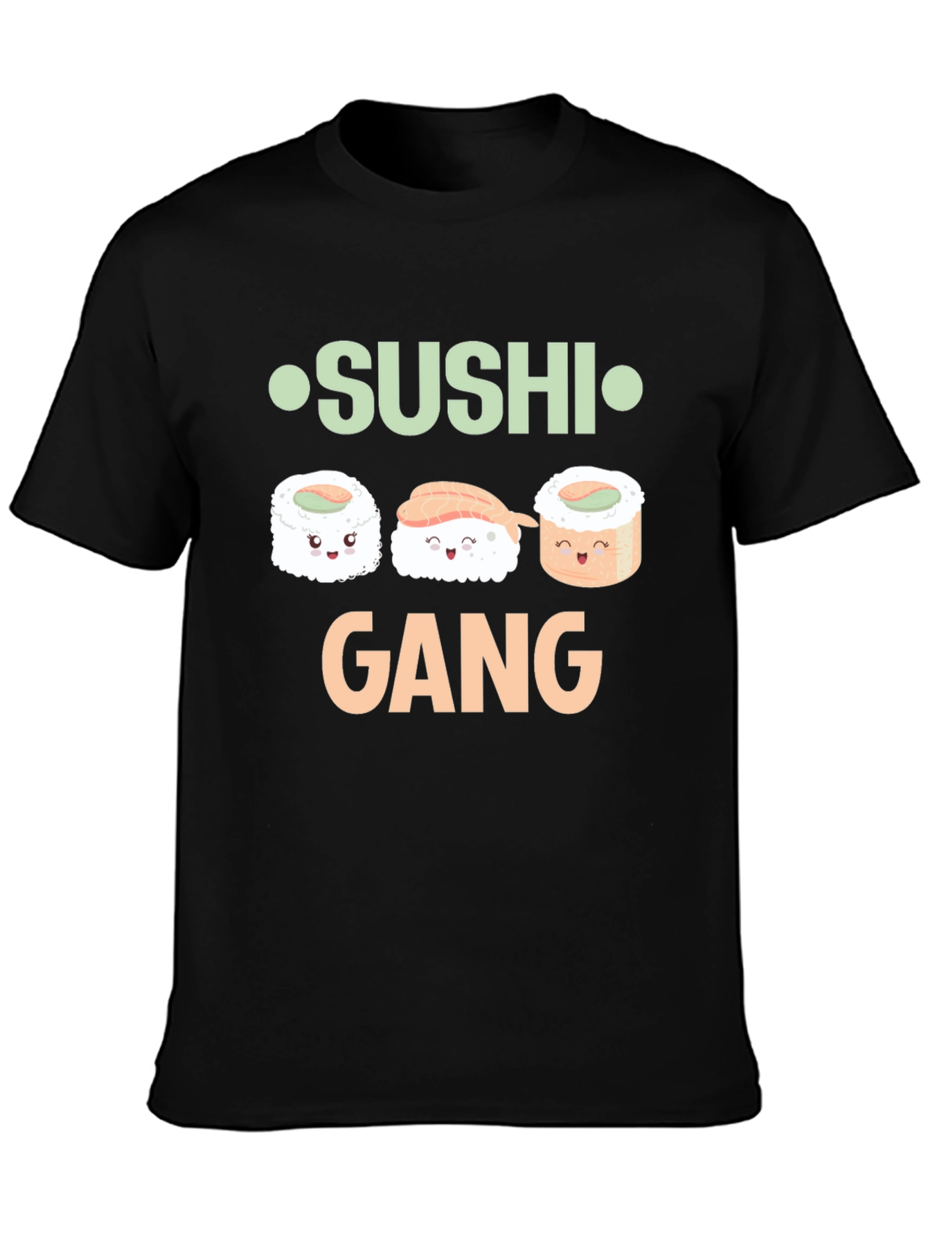 Sushi Gang T-Shirt - Fun Kawaii Design