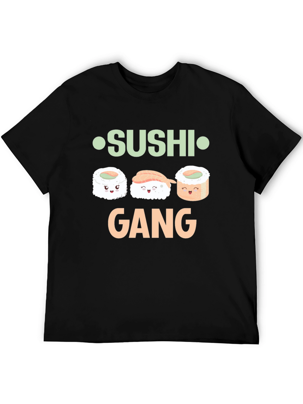 Sushi Gang T-Shirt - Fun Kawaii Design