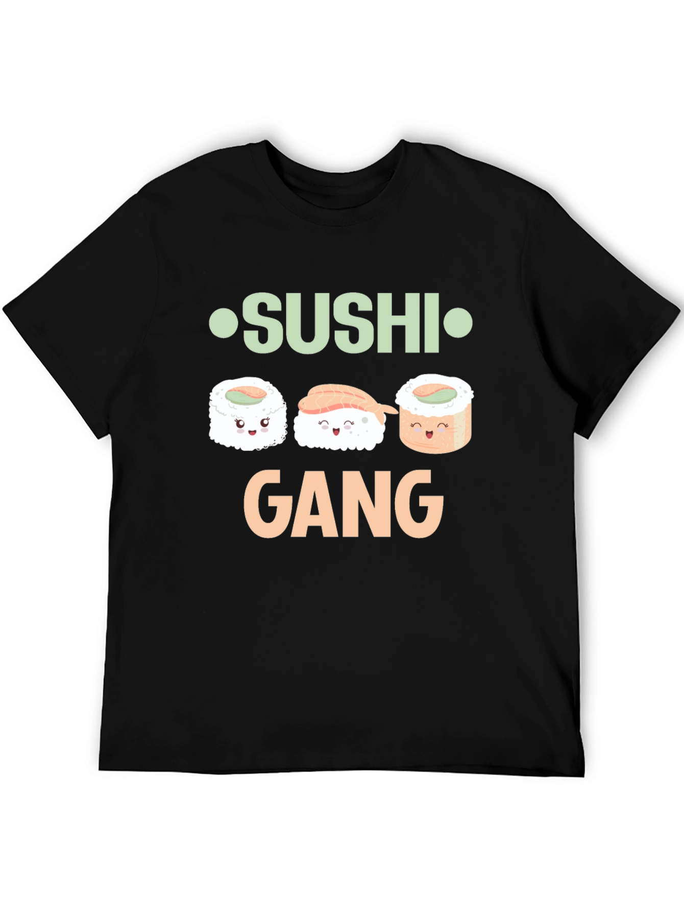 Sushi Gang T-Shirt - Fun Kawaii Design