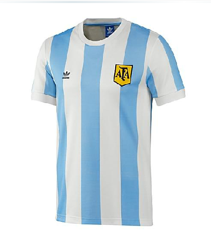 Retro Argentina Home Jersey World Cup 1978 Image 3