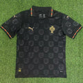 2026/27 Portugal Black Fans Soccer Jersey Front