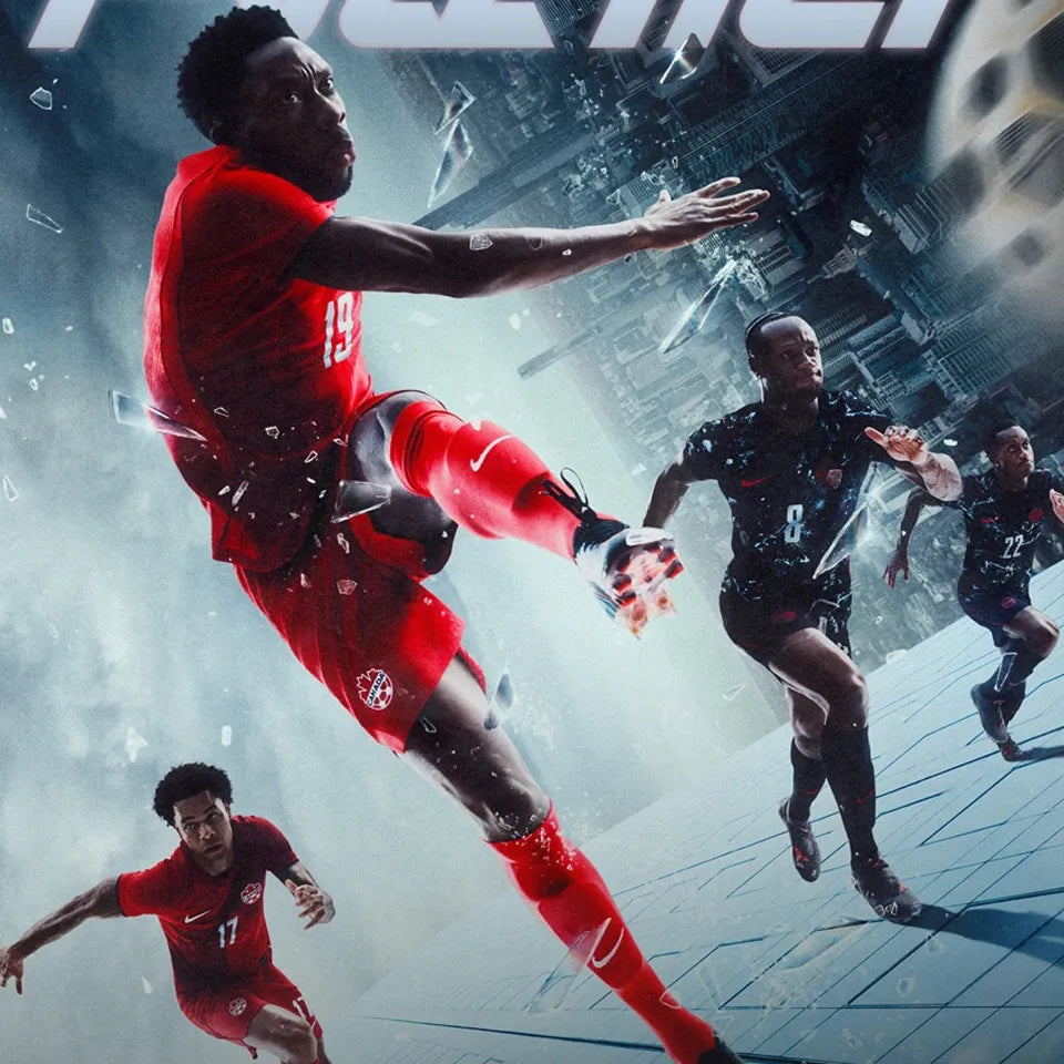 2026/27 Canada Home Red Fans Soccer Jersey (Have Right Patch 有右臂章 白底黑字） Detail 2