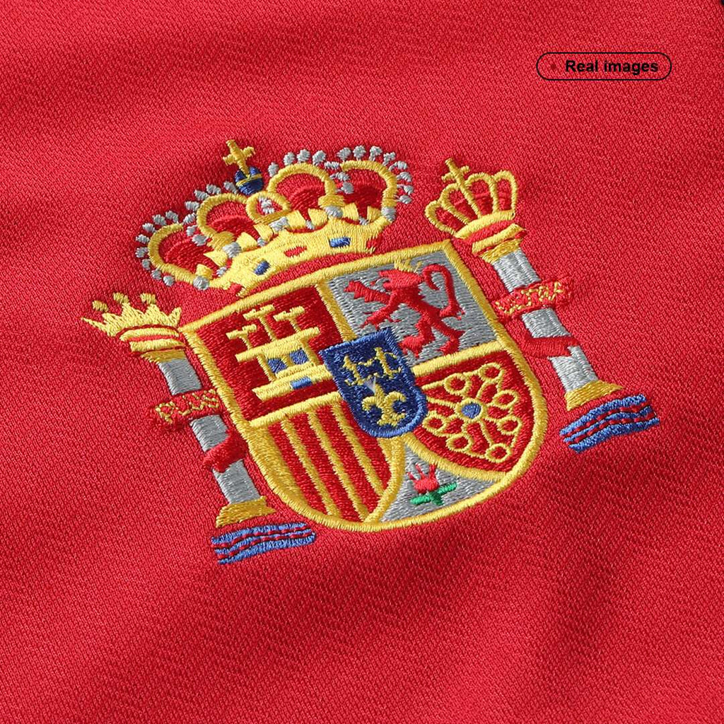 RAÚL #10 Retro Spain Home Jersey World Cup 1998 Image 6