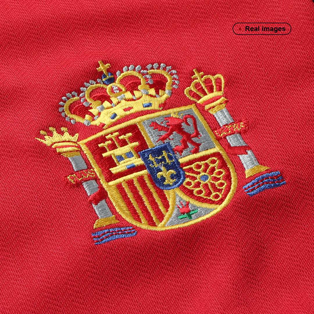 RAÚL #10 Retro Spain Home Jersey World Cup 1998 Image 6