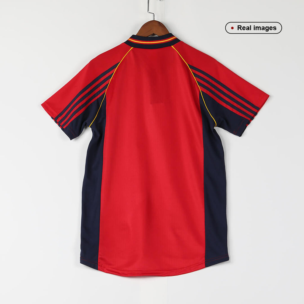 RAÚL #10 Retro Spain Home Jersey World Cup 1998 Image 4