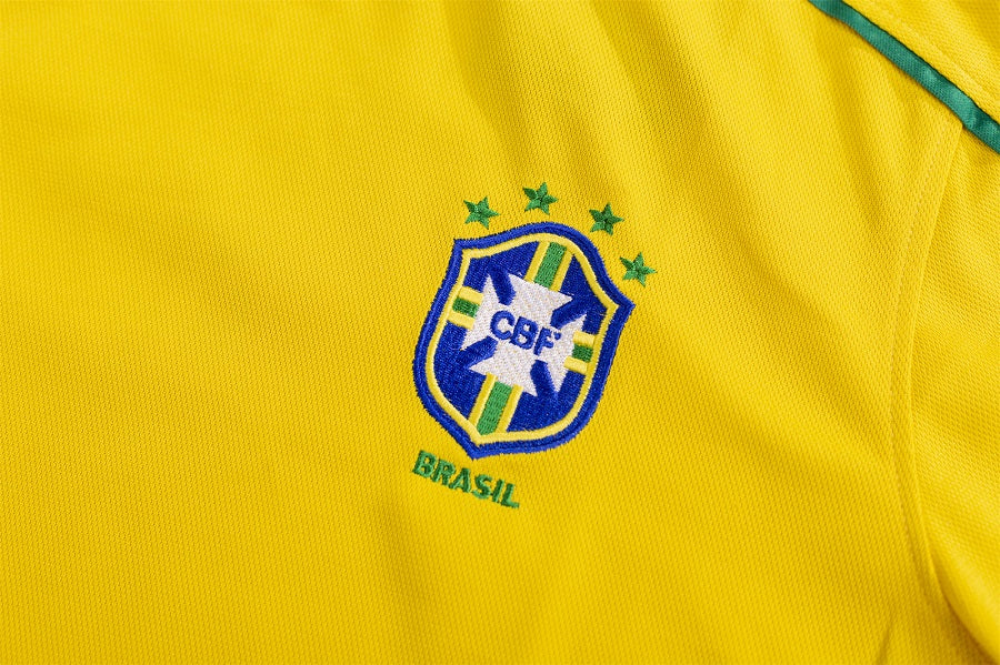 CAFU #2 Retro Brazil Home Jersey World Cup 1998 Image 6
