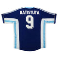 BATISTUTA #9 Retro Argentina Away Jersey World Cup 1998 Front