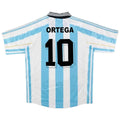 ORTEGA #10 Retro Argentina Home Jersey World Cup 1998 Front