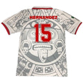 HERNANDEZ #15 Retro Mexico Away Jersey World Cup 1998 Front