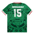HERNANDEZ #15 Retro Mexico Home Jersey World Cup 1998 Front