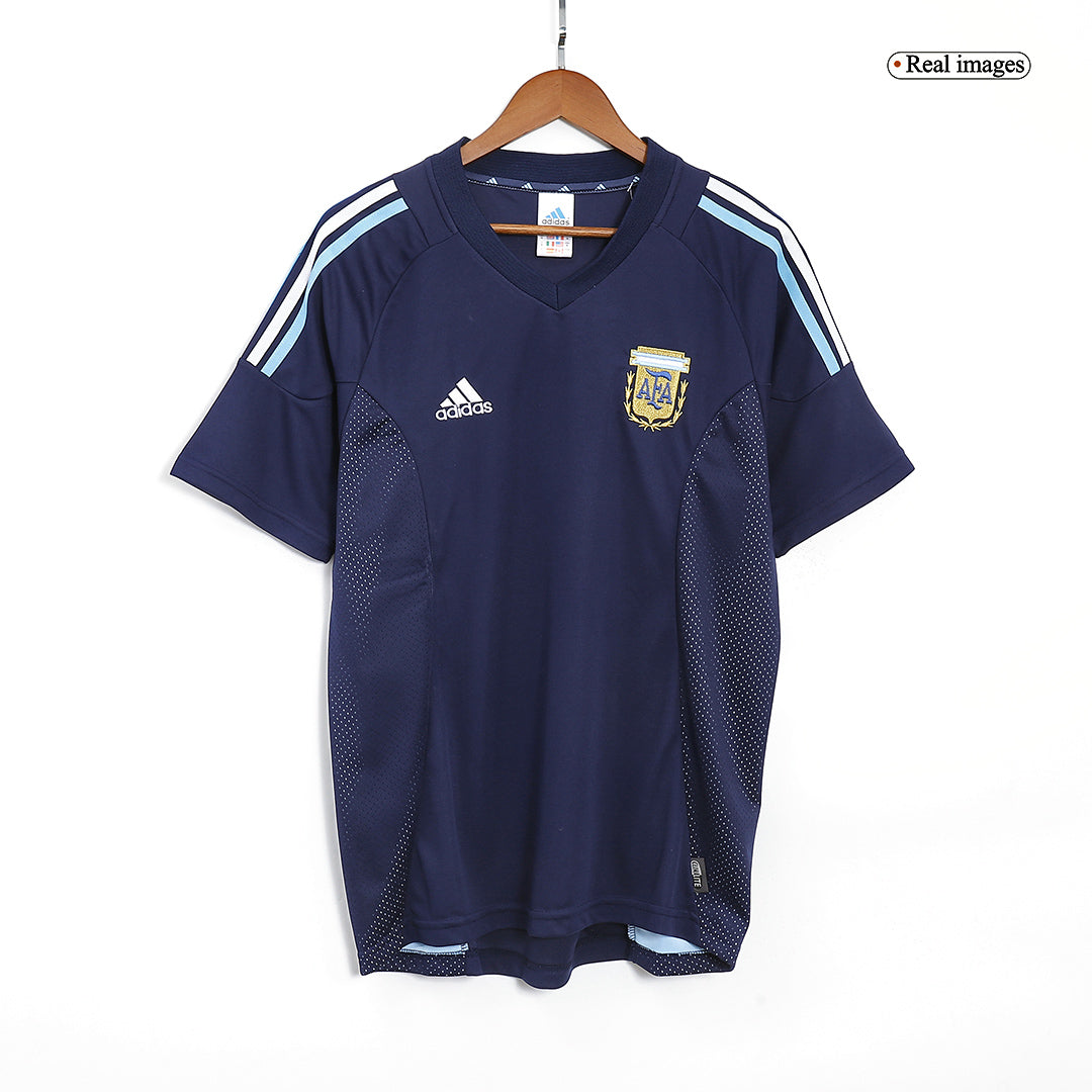 Retro Argentina Away Jersey World Cup 2002 Image 5
