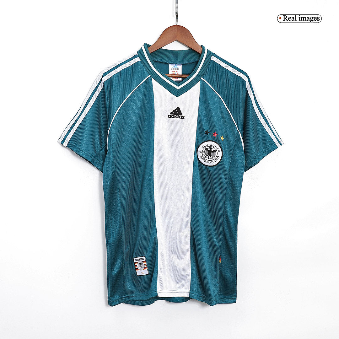 KLINSMANN #18 Retro Germany Away Jersey World Cup 1998 Image 3