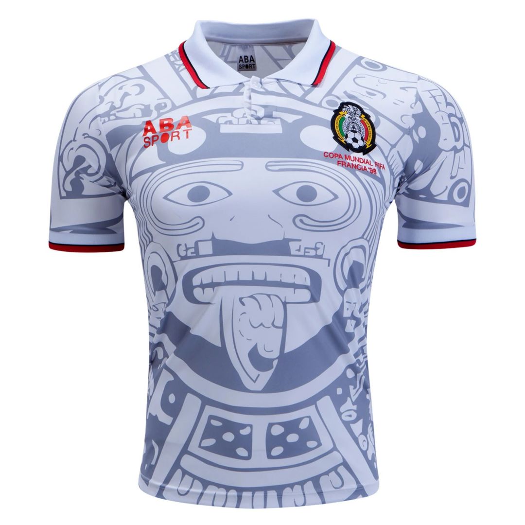 HERNANDEZ #15 Retro Mexico Away Jersey World Cup 1998 Back