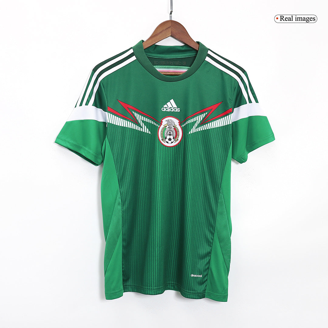 Retro Mexico Home Jersey World Cup 2014 Image 5