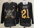 Men's Tampa Bay Lightning Brayden Point #21 Black Home Breakaway Player Jerseys