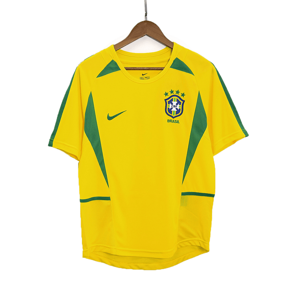 Retro Brazil Home Jersey World Cup 2002 Image 5