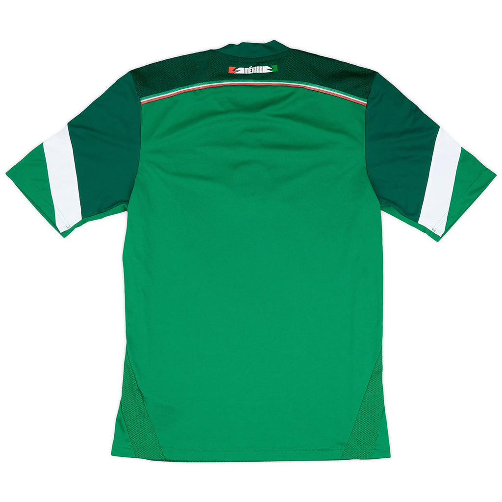Retro Mexico Home Jersey World Cup 2014 Image 4