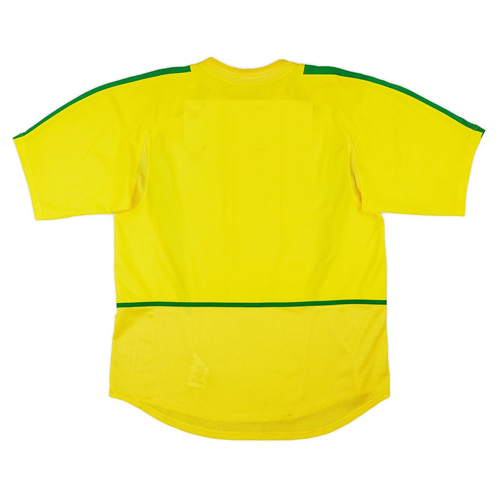Retro Brazil Home Jersey World Cup 2002 Image 4