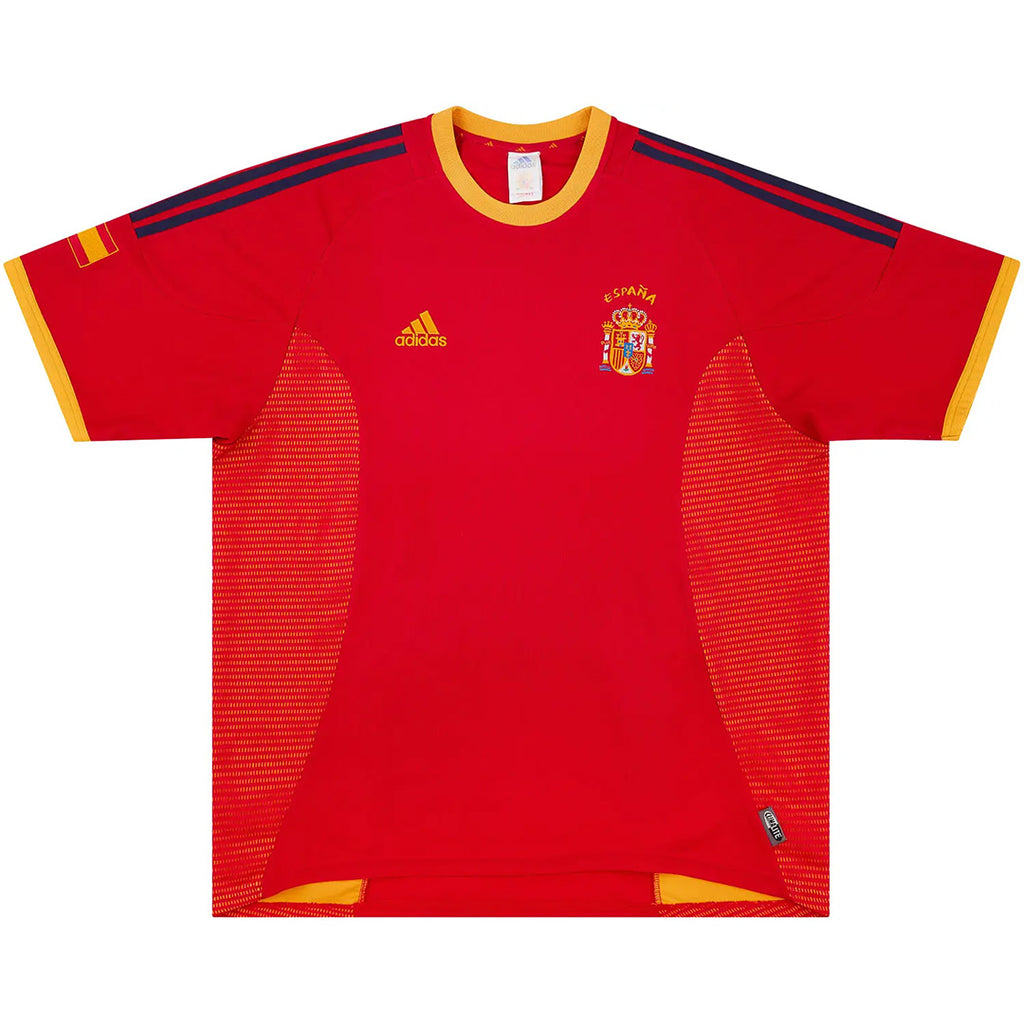 Retro Spain Home Jersey World Cup 2002 Image 3