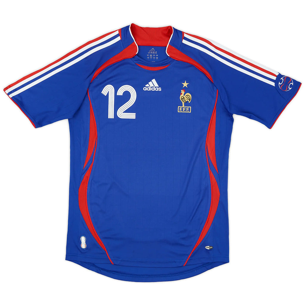 HENRY #12 Retro France Home Jersey World Cup 2006 Back