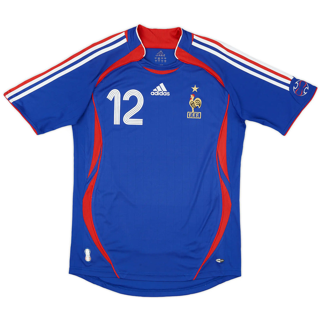 HENRY #12 Retro France Home Jersey World Cup 2006 Back