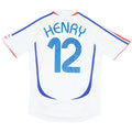 HENRY #12 Retro France Away Jersey World Cup 2006 Front