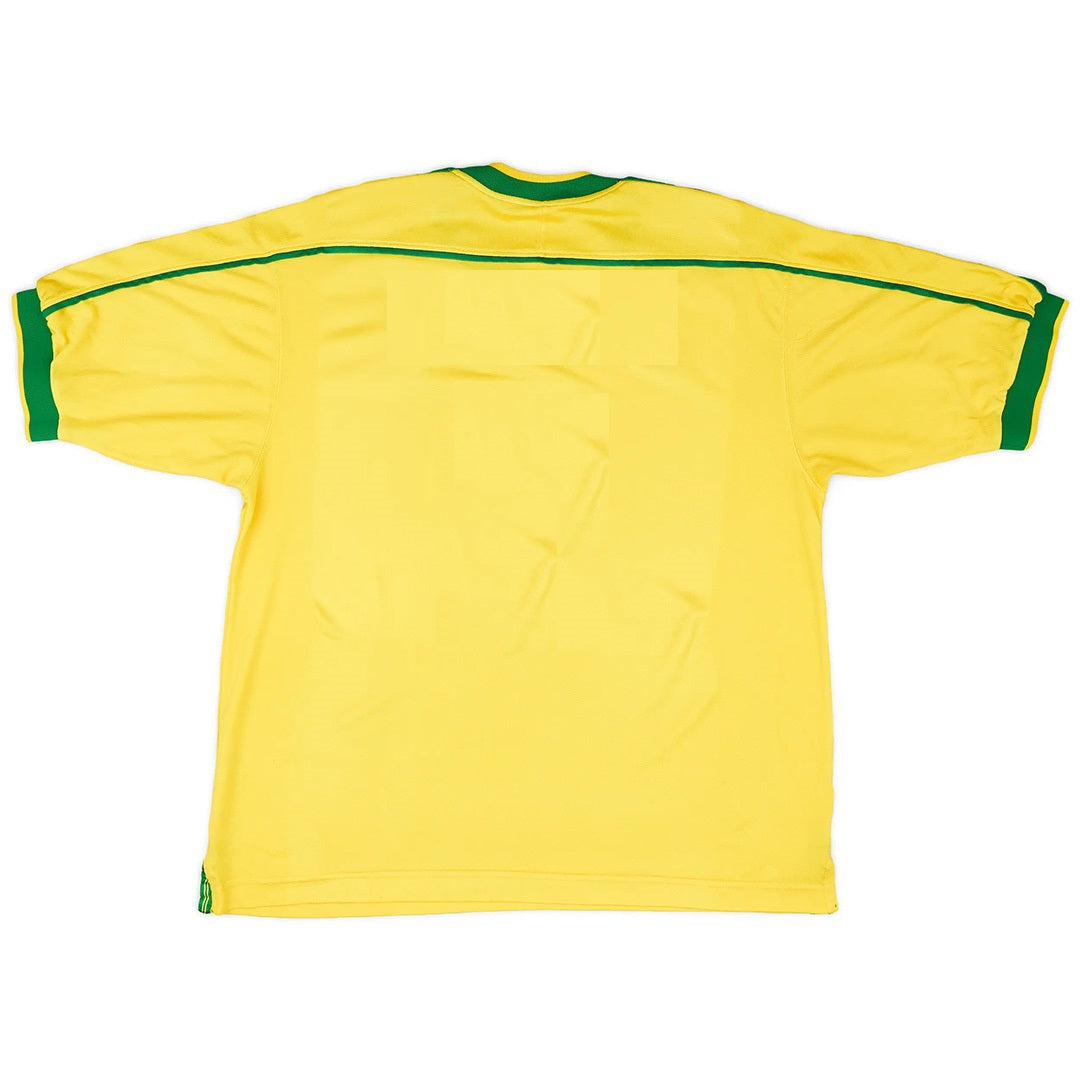 Retro Brazil Home Jersey World Cup 1998 Image 4