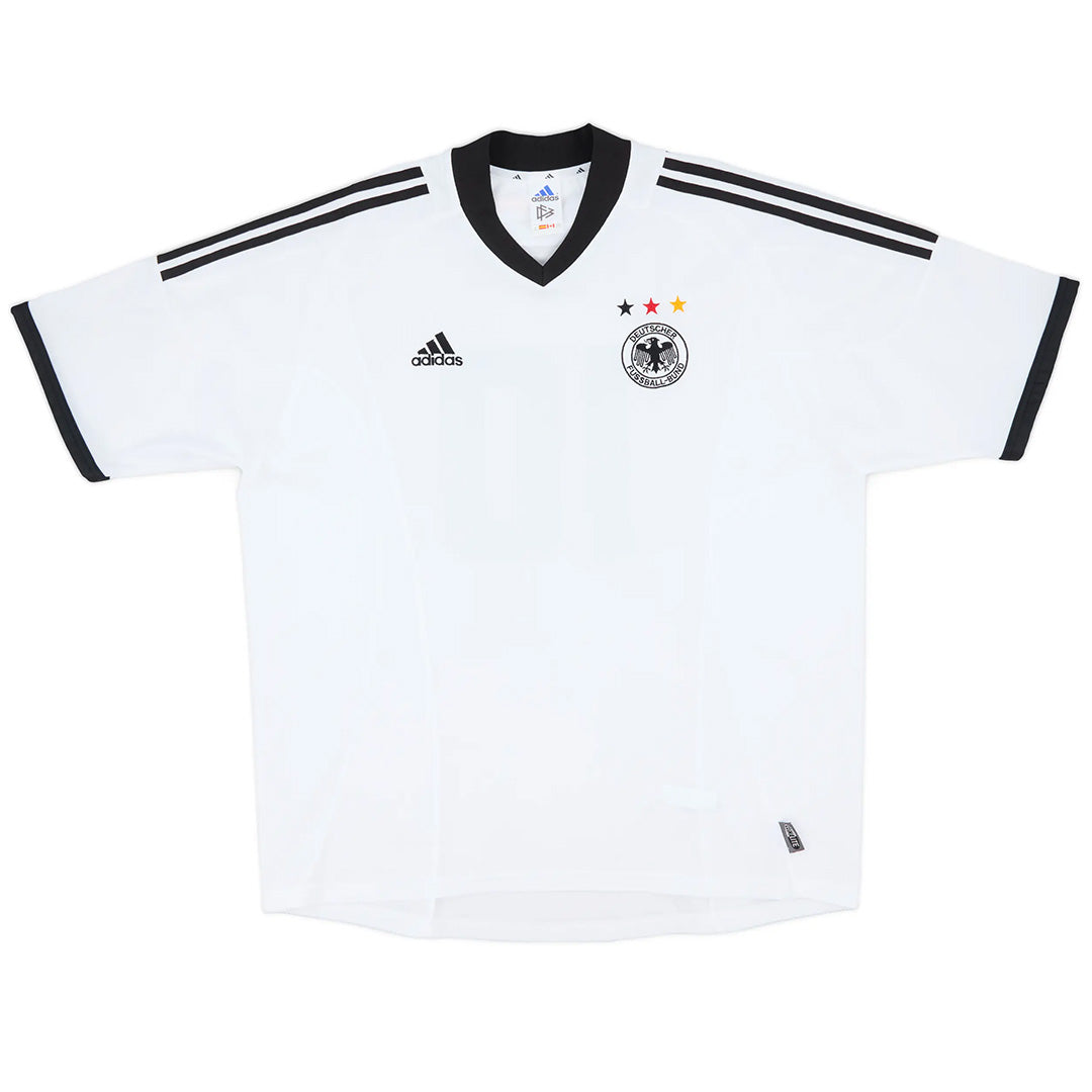 BALLACK #13 Retro Germany Home Jersey World Cup 2002 Image 3