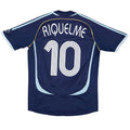 RIQUELME #10 Retro Argentina Away Jersey World Cup 2006 Front