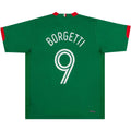 BORGETTI #9 Retro Mexico Home Jersey World Cup 2006 Front