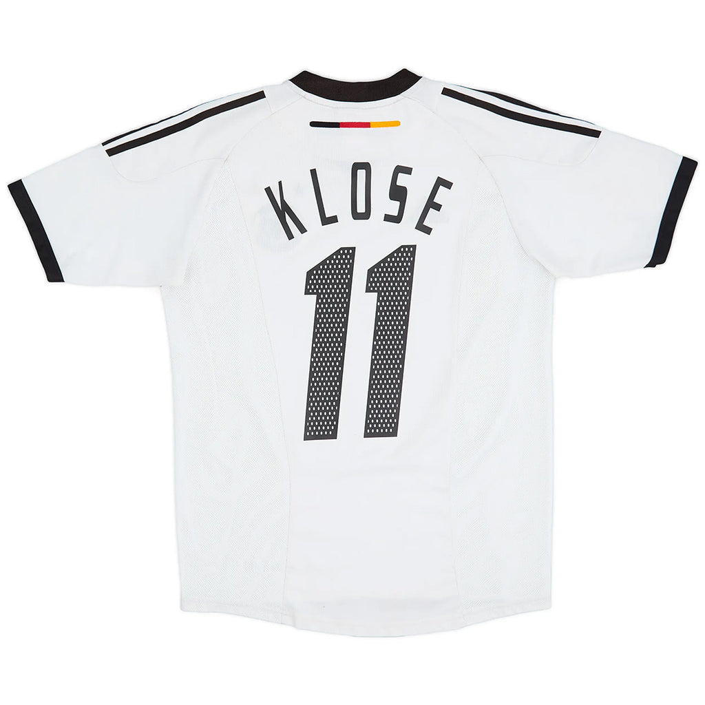 KLOSE #11 Retro Germany Home Jersey World Cup 2002 Front