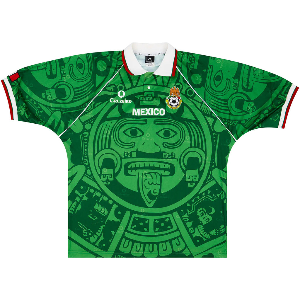 Retro Mexico Home Jersey World Cup 1998 Image 3