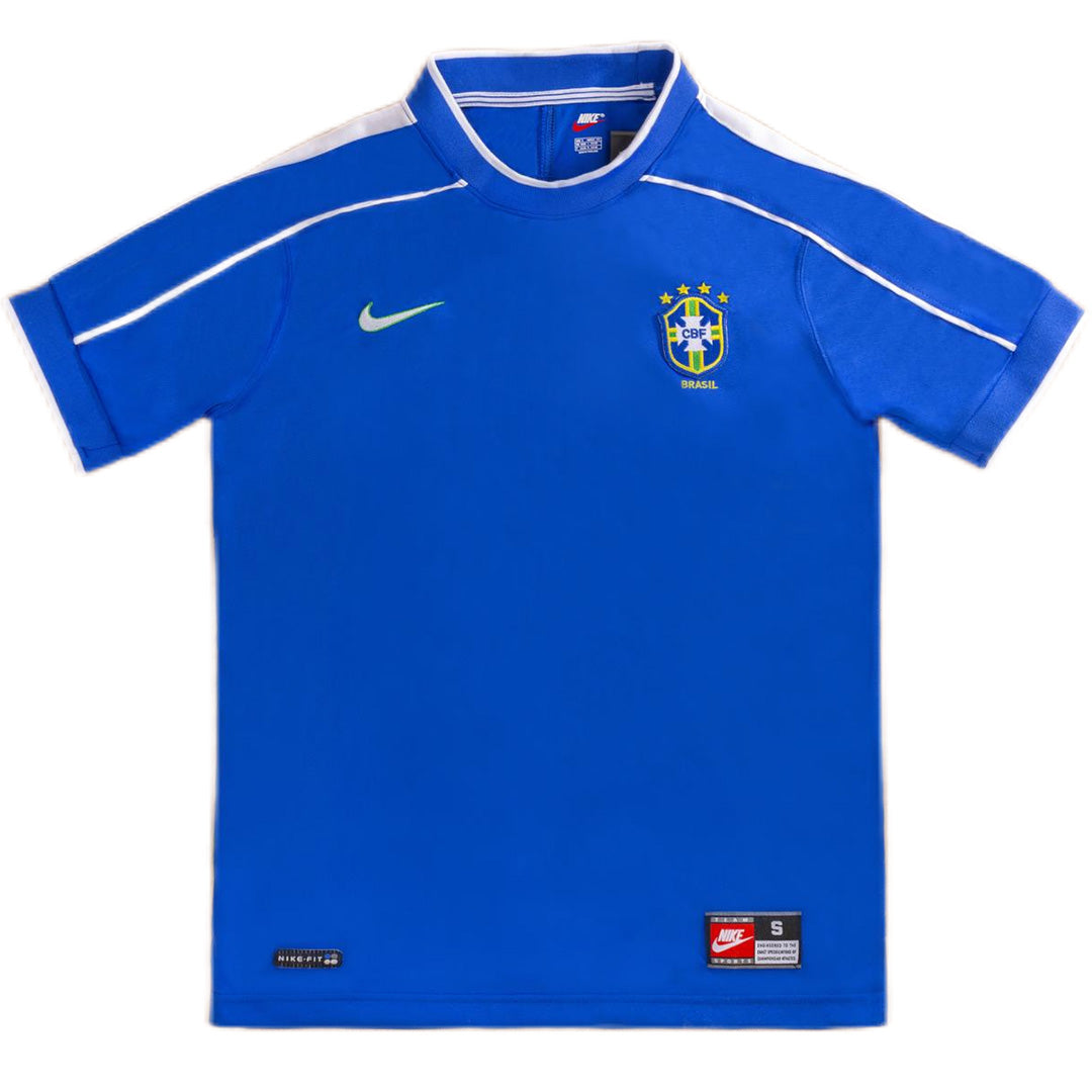 Retro Brazil Away Jersey World Cup 1998 Image 3