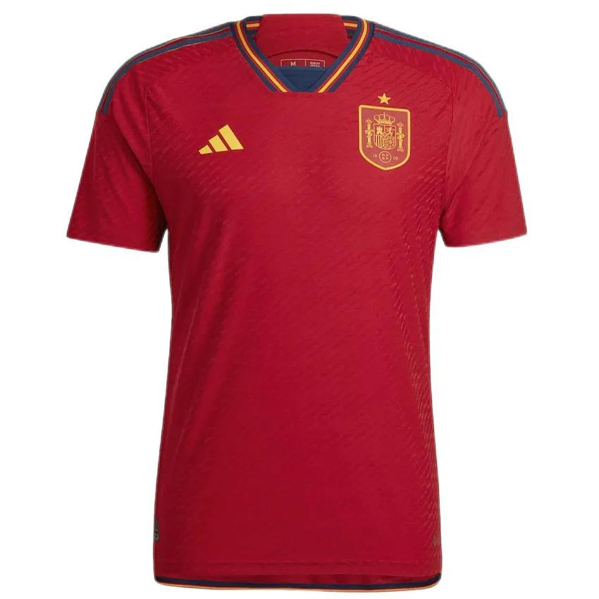2022/23 Spain 1:1 Quality Home Red Fans Soccer Jersey Front